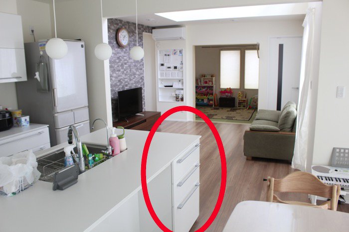 キッチン背面収納