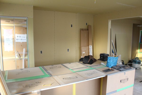 石膏ボード_キッチン