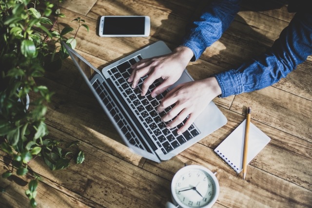 ブログ執筆イメージ