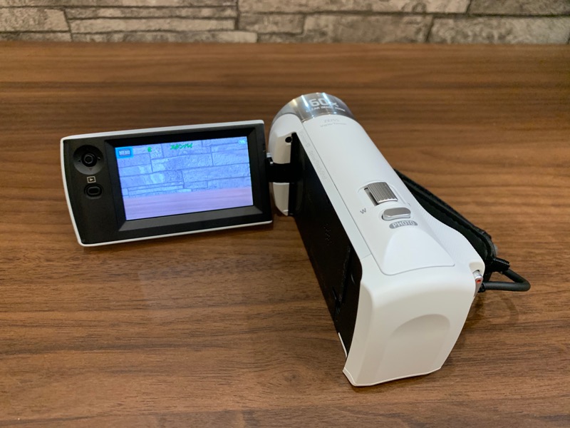 ビデオカメラ_HDR-CX470_モニタ