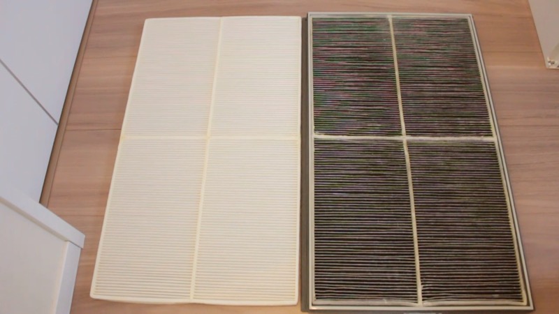 給気フィルター_新旧比較