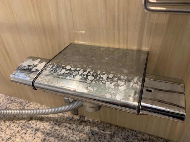 シャワーハンドル_掃除前