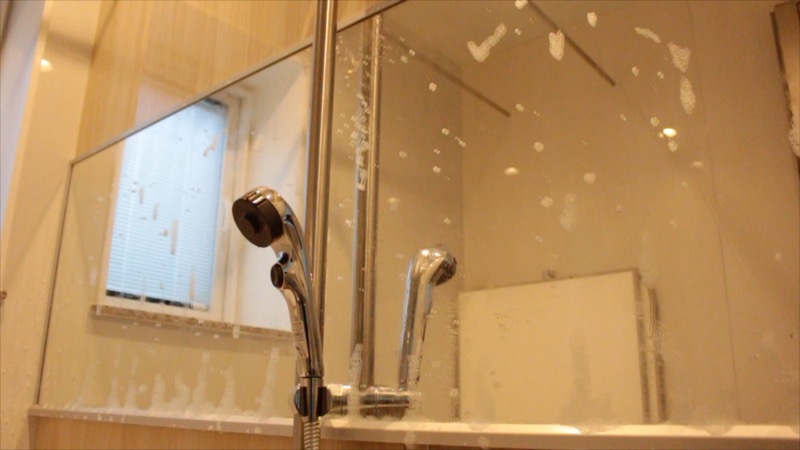 風呂場ミラー_ウタマロスプレー