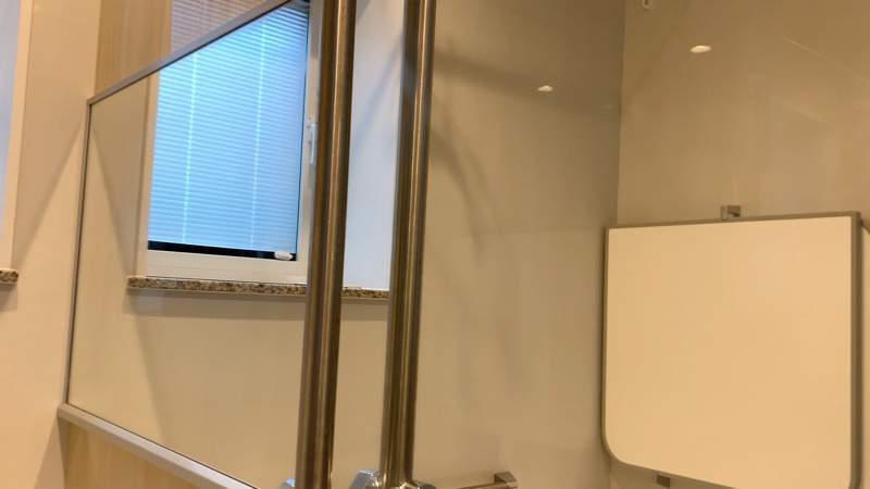 風呂場ミラー_掃除後_2