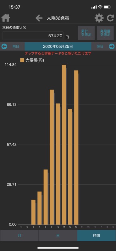 一条工務店アプリ_太陽光発電1