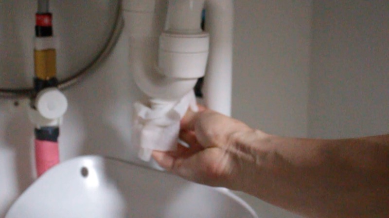 洗面台_排水管_掃除07