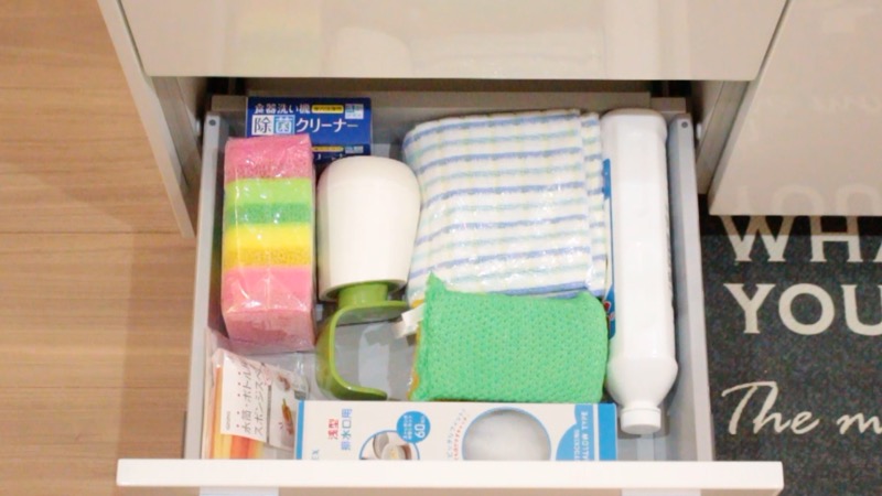 スマートキッチン_収納内容_食洗機下