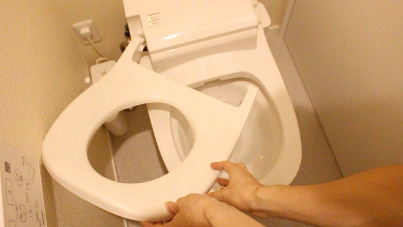 アラウーノ_便座外した2