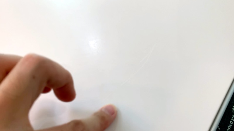 キッチン_カウンタートップの傷