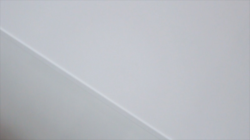 人造大理石に傷_塗料が落とせた