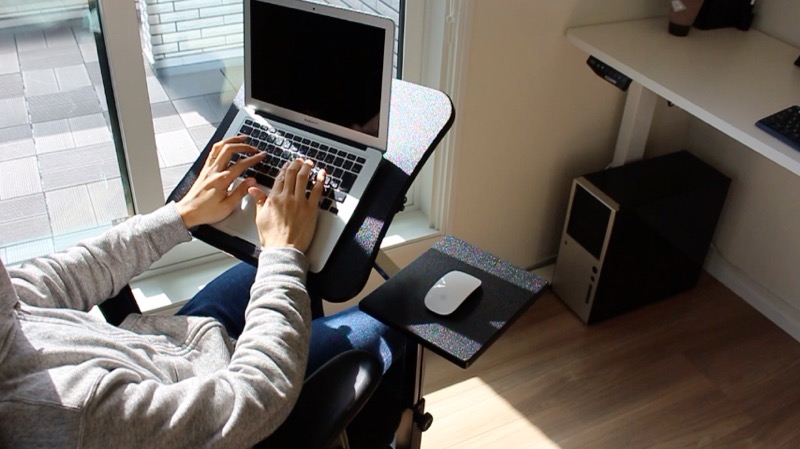 Tatkraftデスク_いろんな姿勢