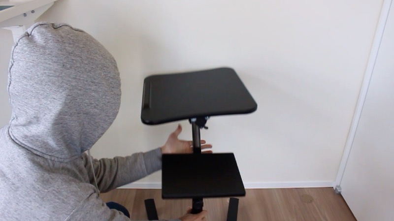 Tatkraftデスク_ガクッと落ちる