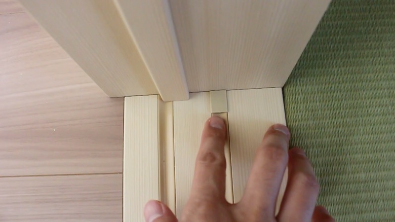 和室_ドアレールのカバー