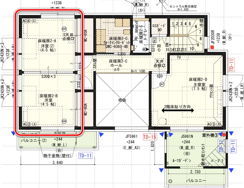 間取り図_2階_子ども部屋