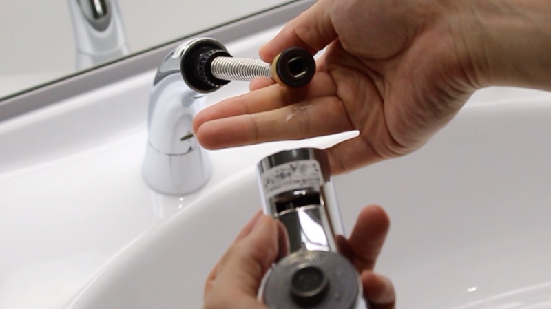 洗面台_シャワーヘッド分解2