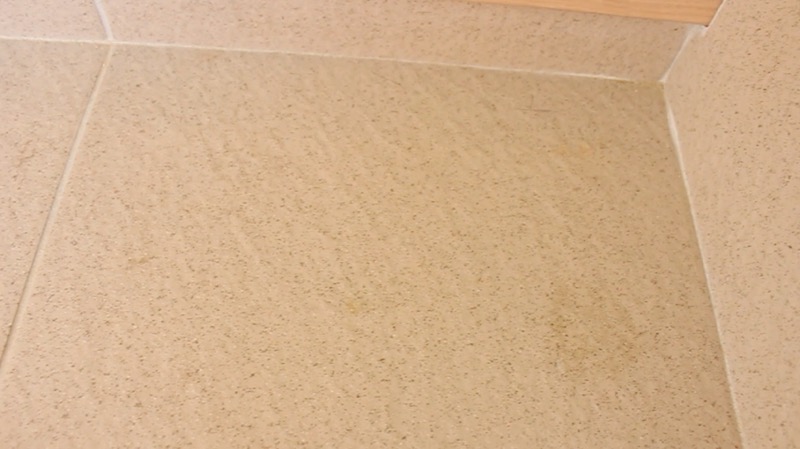 玄関タイル_掃除前1