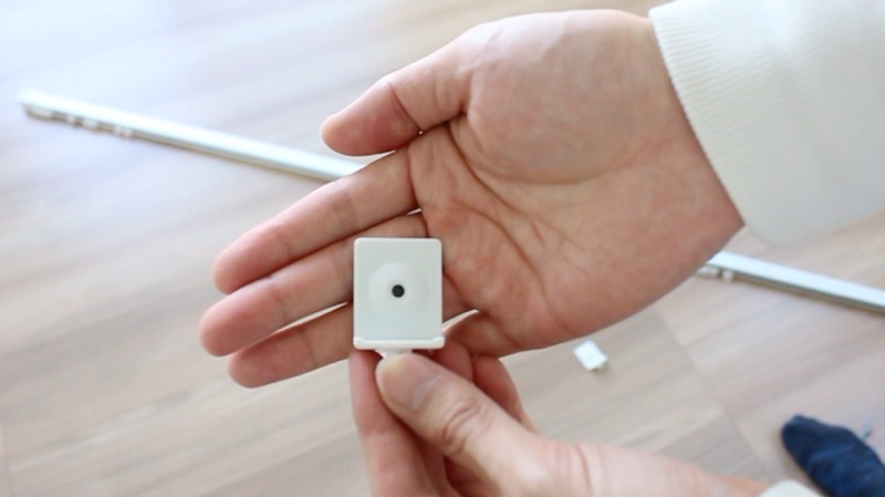 突っ張りカーテンレール_留め具