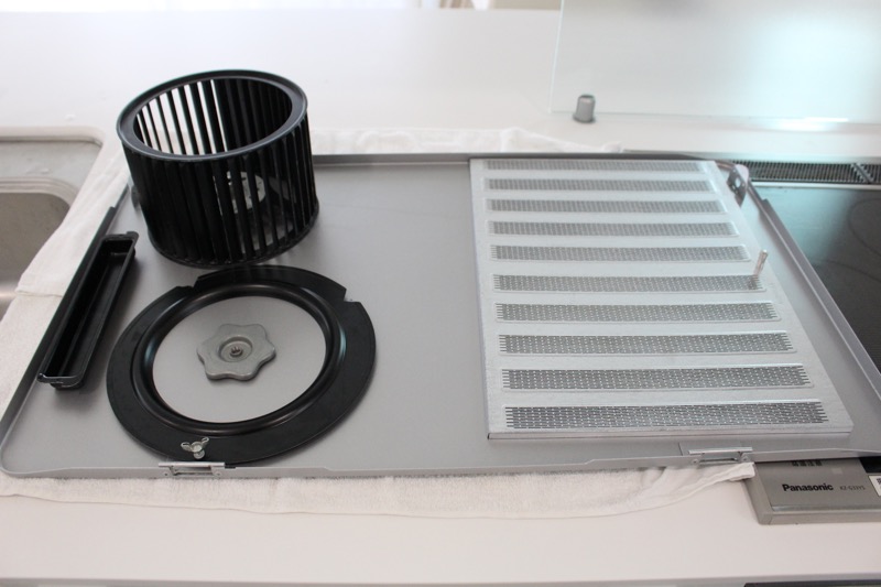 レンジフード_フィルター・換気扇ファン_掃除後
