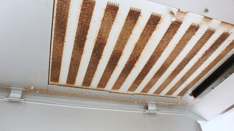 レンジフード_フィルター汚れ