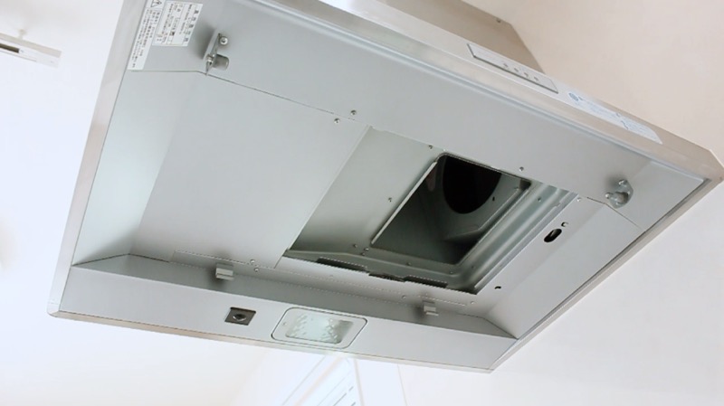 レンジフード_底面_掃除後