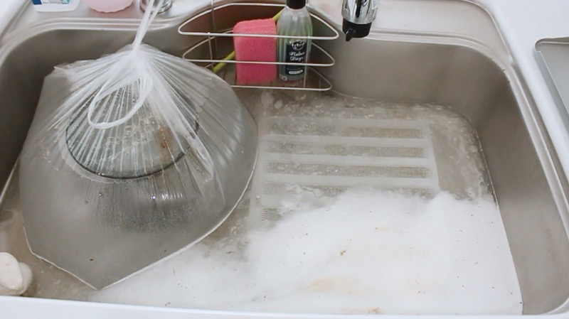 レンジフード_換気扇ファン・フィルター_オキシ漬け