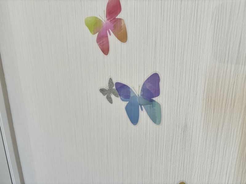 ドアレバーで壁破損_ごまかし