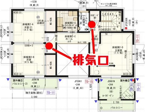 間取り_2階_ロスガード排気口