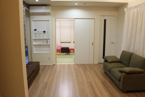 キッチンから子供部屋