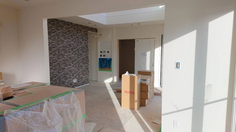 ダイニングからリビング