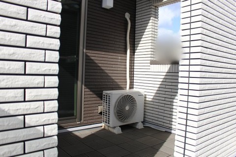 バルコニーからルーフガーデン