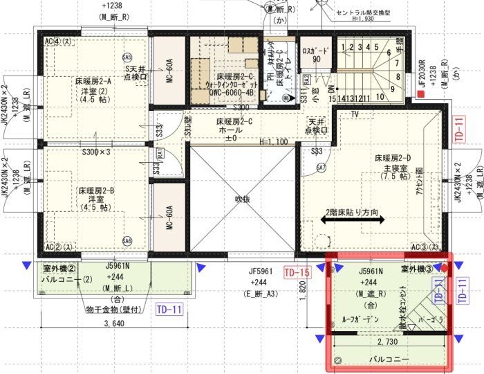 間取り図_ルーフガーデン