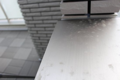 ルーフガーデンの汚れ