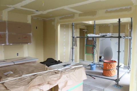 キッチンとリビング